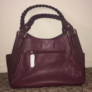 Apt. 9 Faux Leather Burgundy Purse
